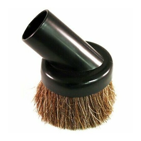 Fit All 125In Generic Soft Body Dust Brush with Horse Hair Bristles DustBrushHHBlackBox1.25""-1